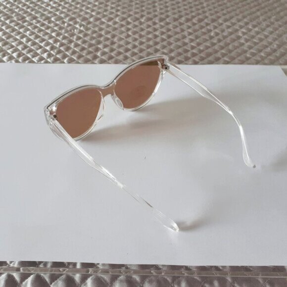 NWT Aldo gold cat eye mirrored lens sunglasses - Picture 8 of 9